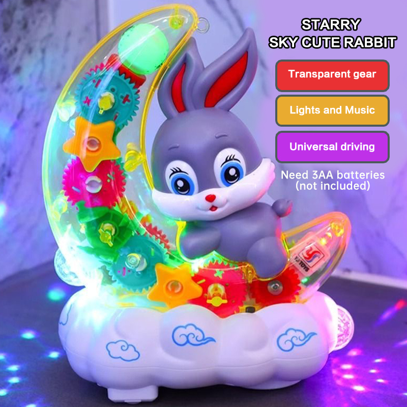 Scooter Electric - Moon Rabbit Scooter de brinquedo elétrico
