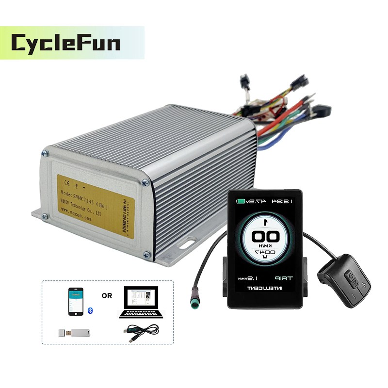 Electric Scooter 500W - Controlador BLDC de Onda Senoidal 48V-72V