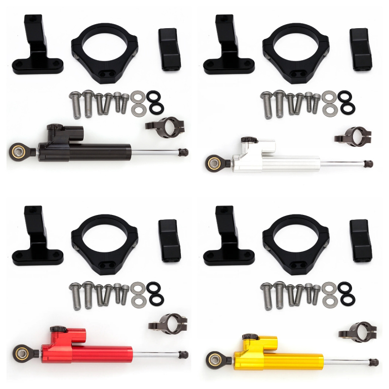 Steering Damper Stabilizer Kit Cnc - Para zontes 703rr cnc motocicleta estabilizador
