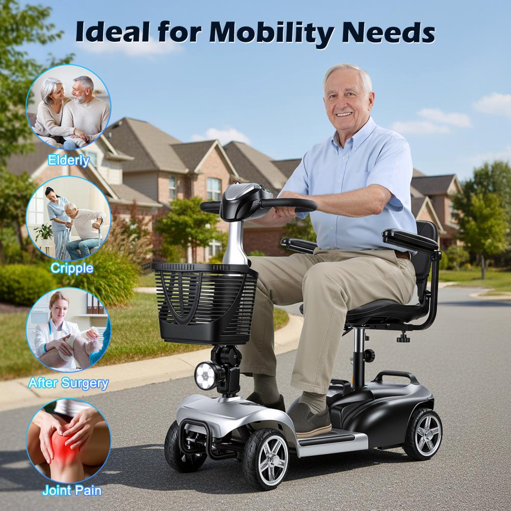 Scooter de Mobilidade com Luz  - Electric Scooter Charger avaliação e preço