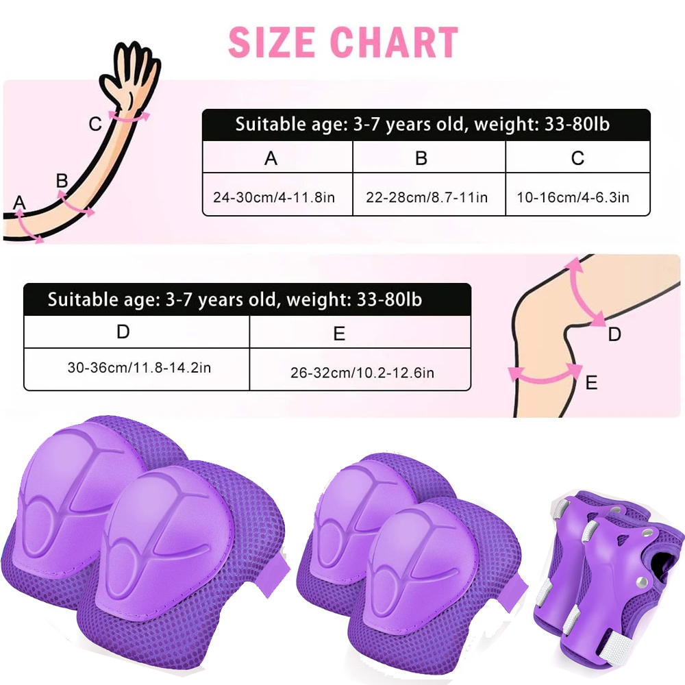 Conjunto de 6 Peças de Proteto - Scooter Helmet Set avaliação e preço