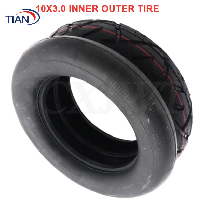Pneu 10x3.0 com câmara de ar e - Scooter Tire avaliação e preço