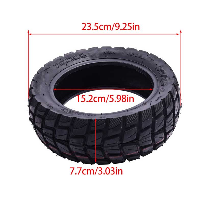 Pneus 80/65-6 para scooter elé - Scooter Tire avaliação e preço